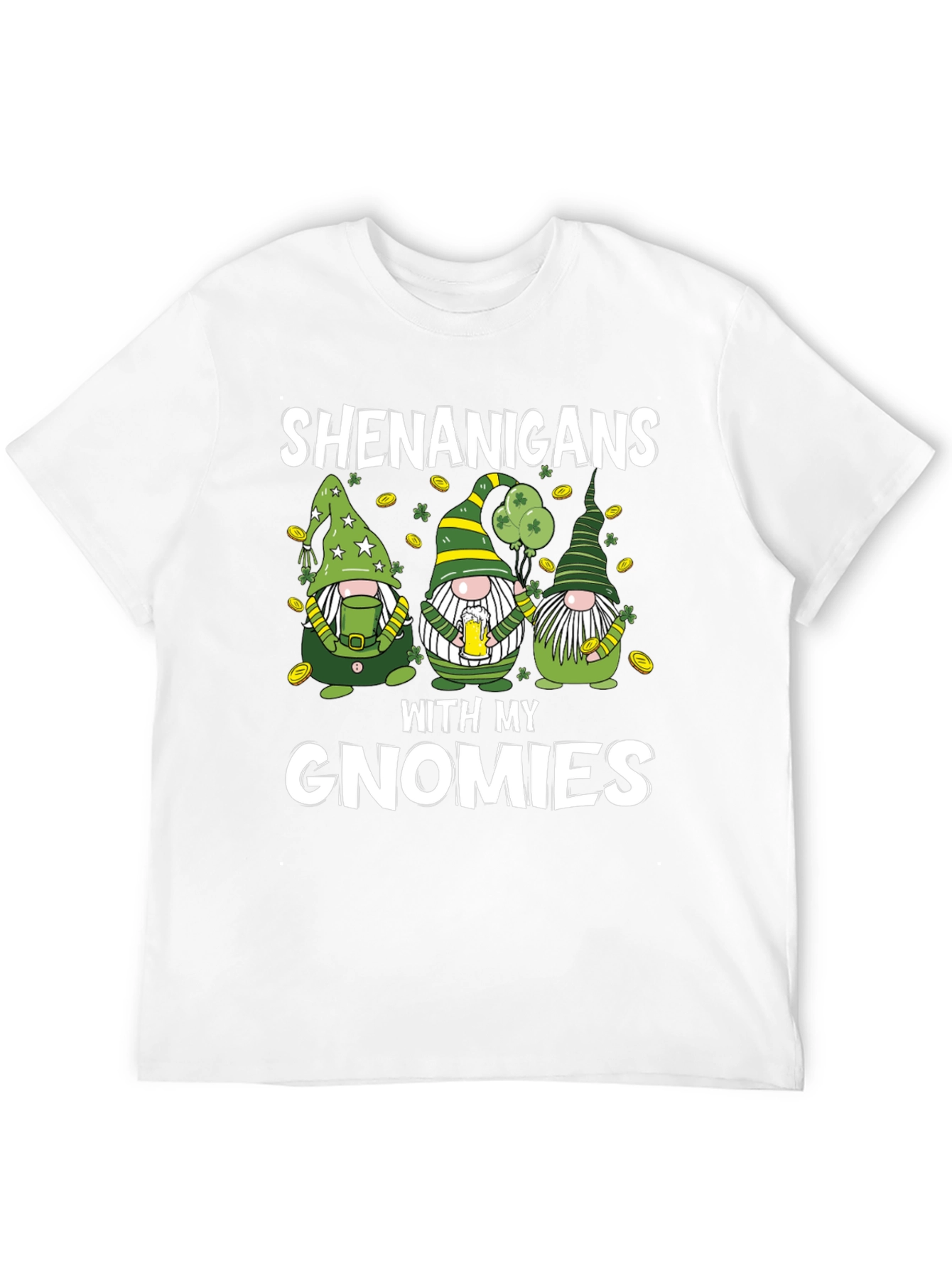 St. Patricks Day Shenanigans Gnome Tee