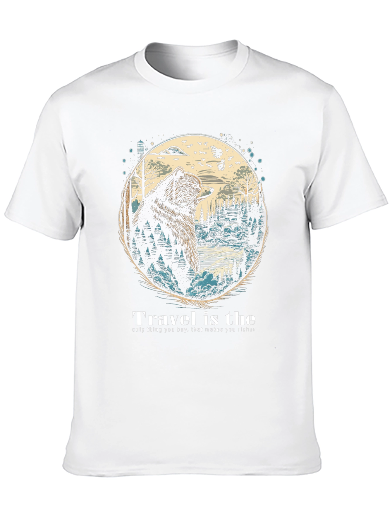 Travel Bear Graphic Tee