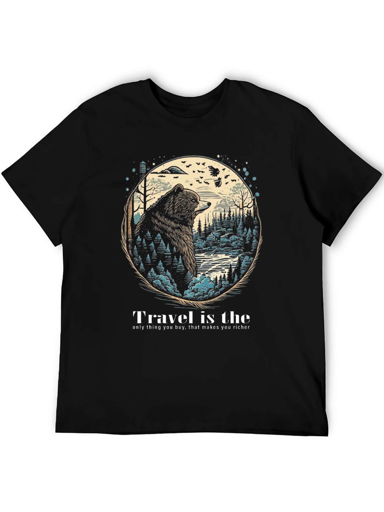 Travel Bear Graphic Tee