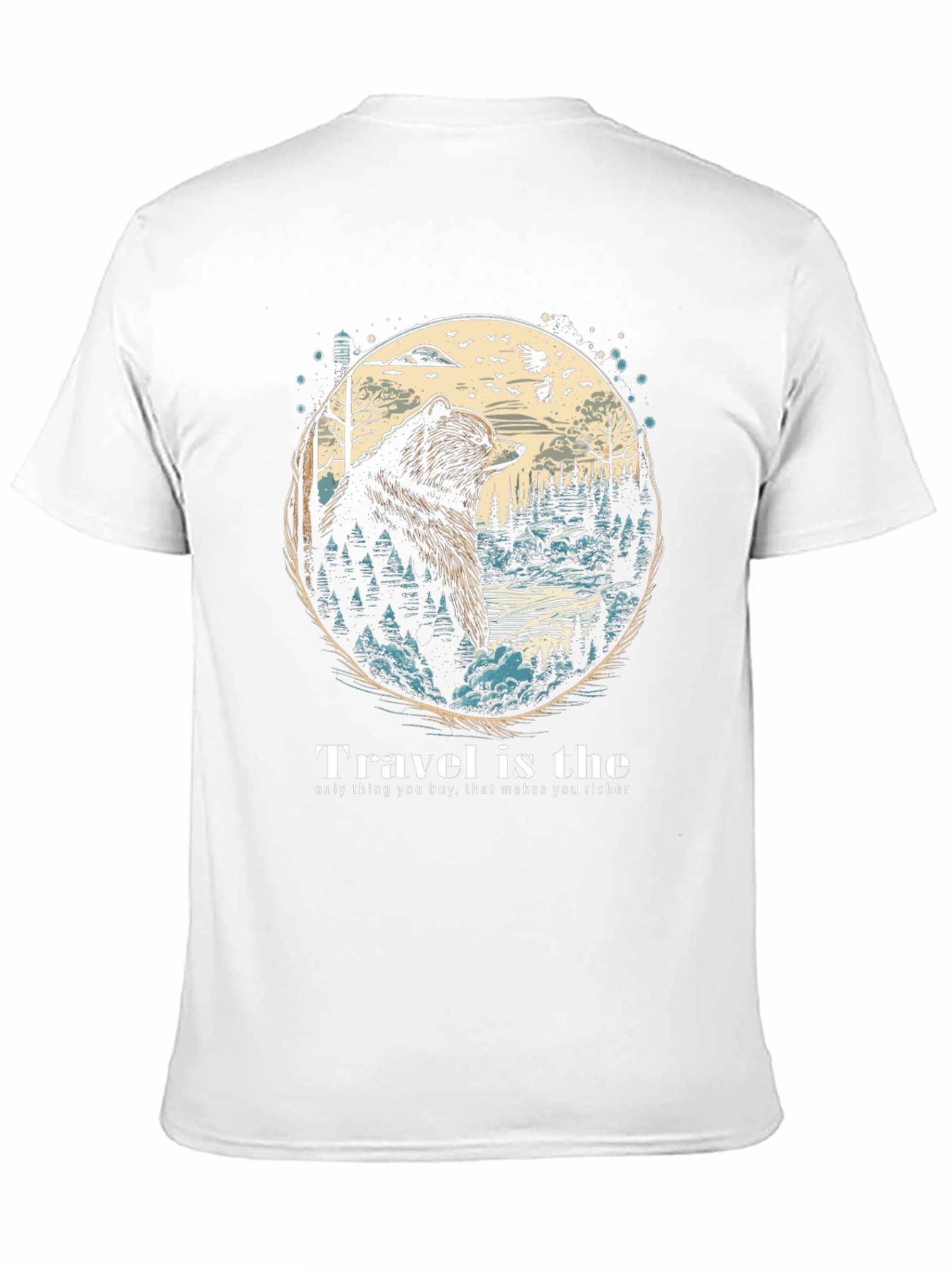 Travel Bear Graphic Tee