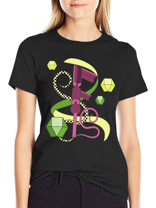 Geometric Graphic Tee - Abstract Art Shirt