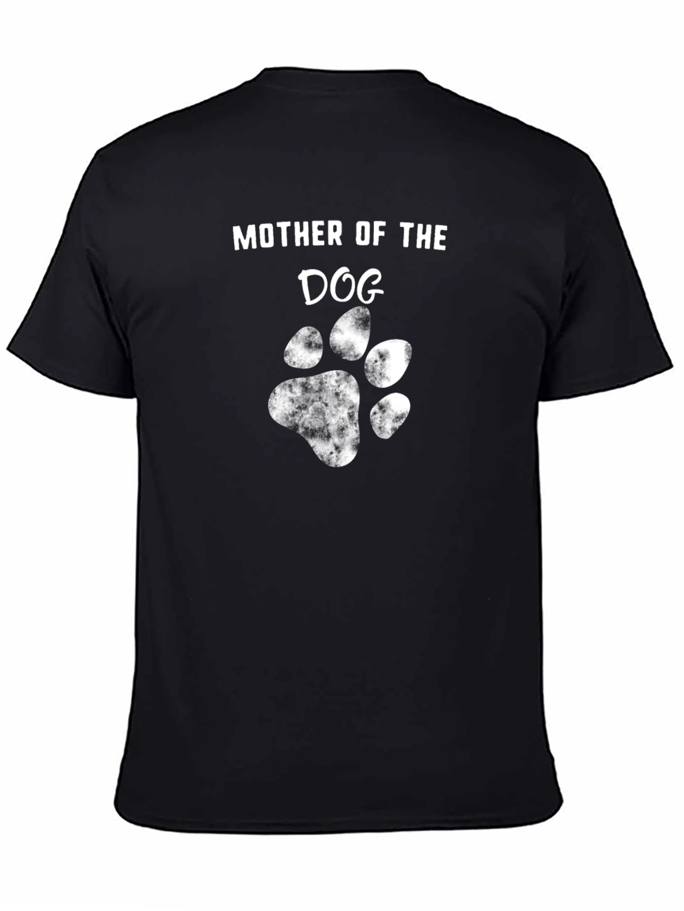 Mother of the Dog Paw Print Graphic Tee