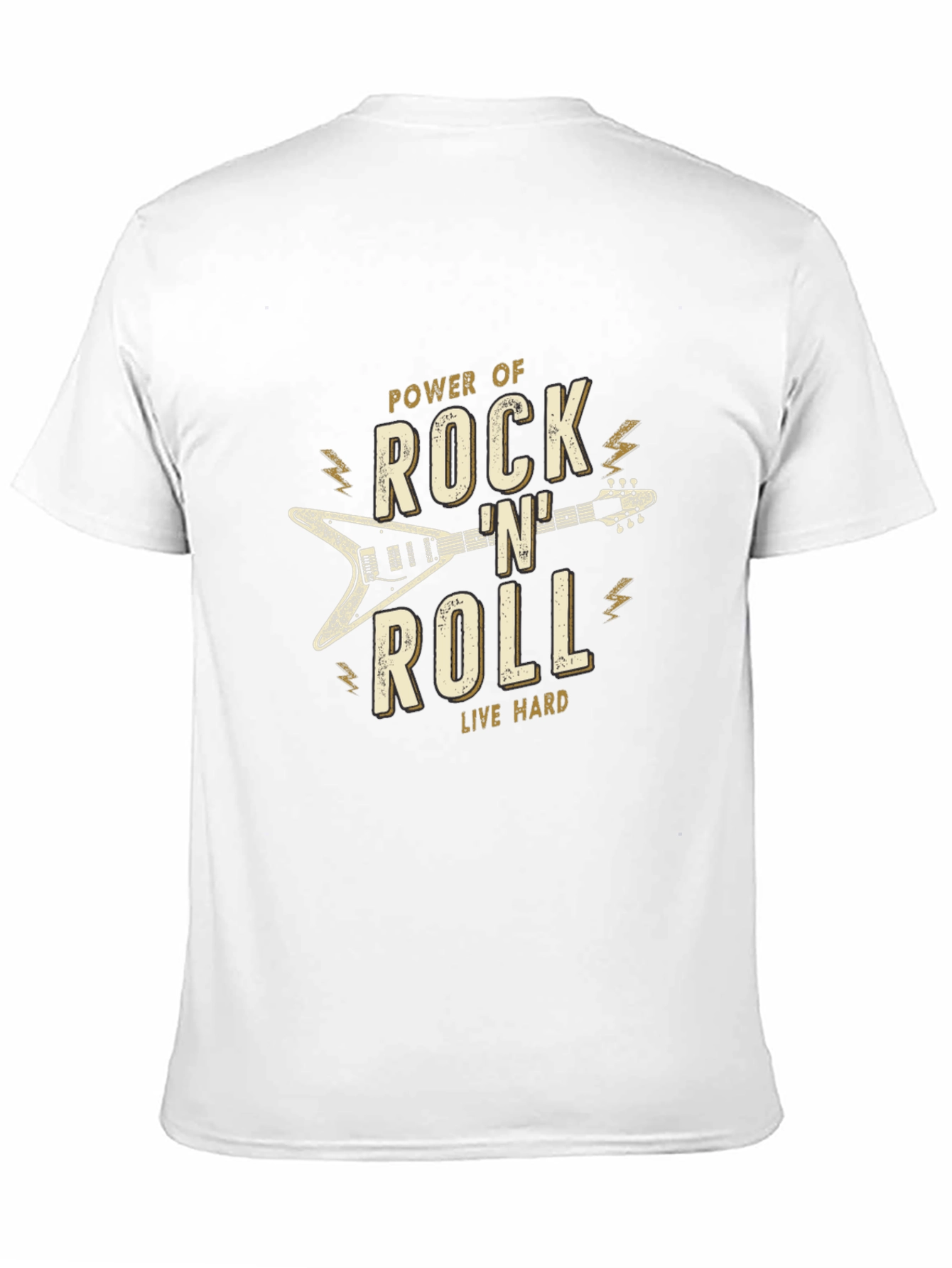 Rock n Roll Power Black T-Shirt