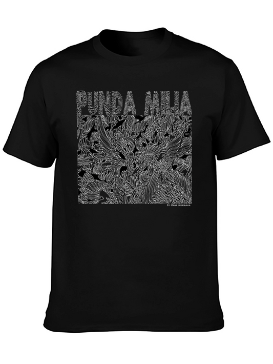 Abstract Graphic Print Tee