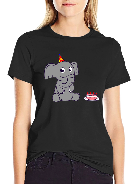 Cute Elephant Birthday Party T-Shirt