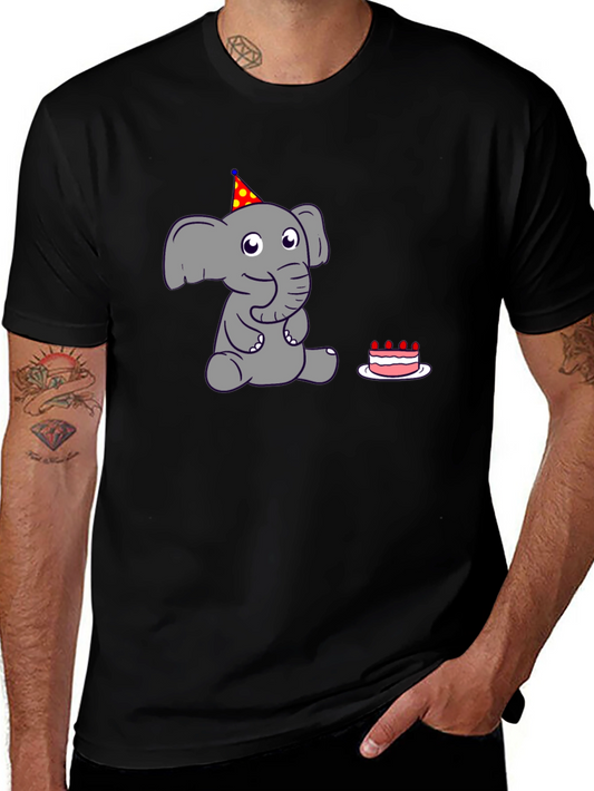 Cute Elephant Birthday Party T-Shirt