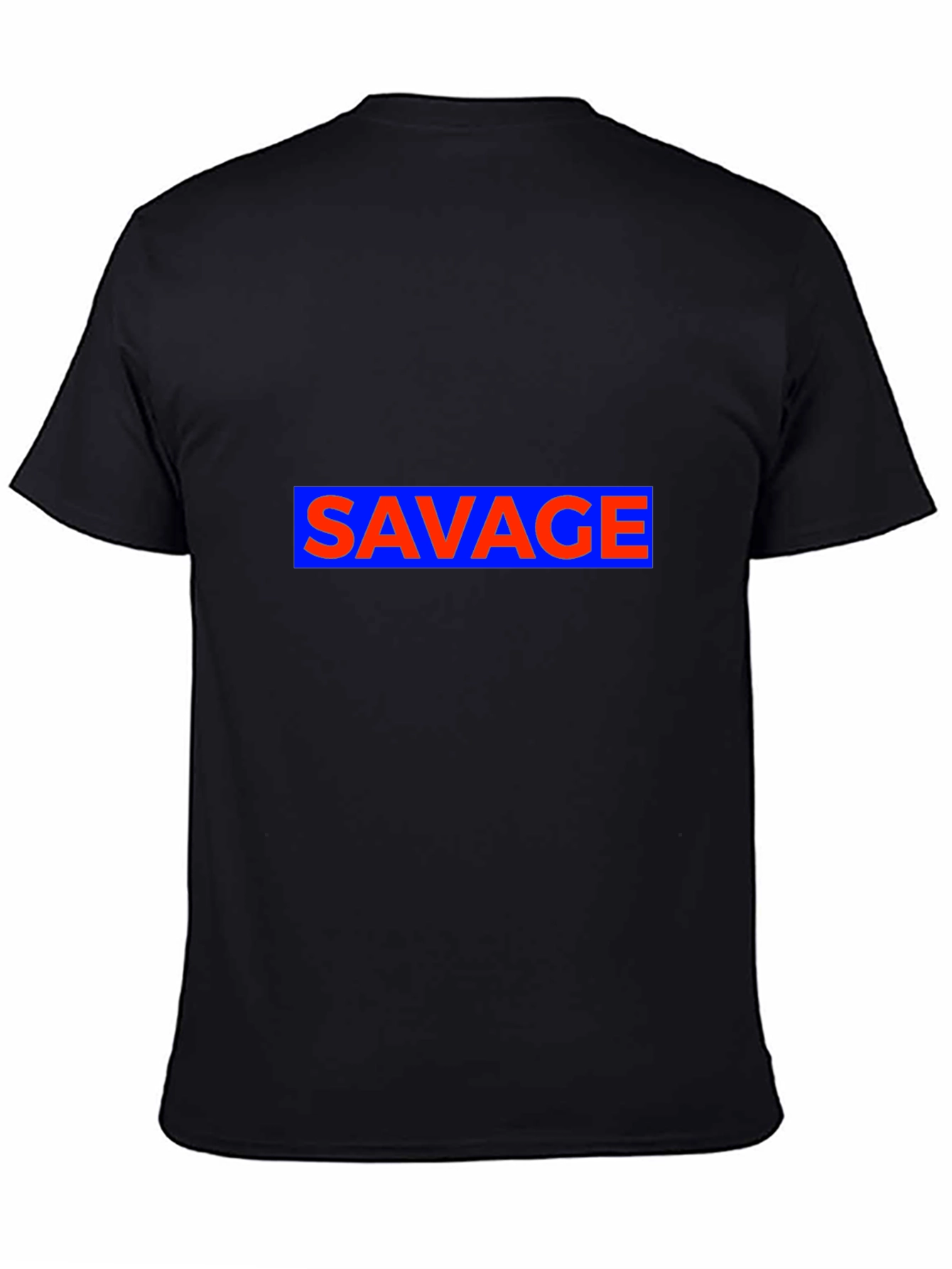 Savage Graphic Print Tee - Casual Style