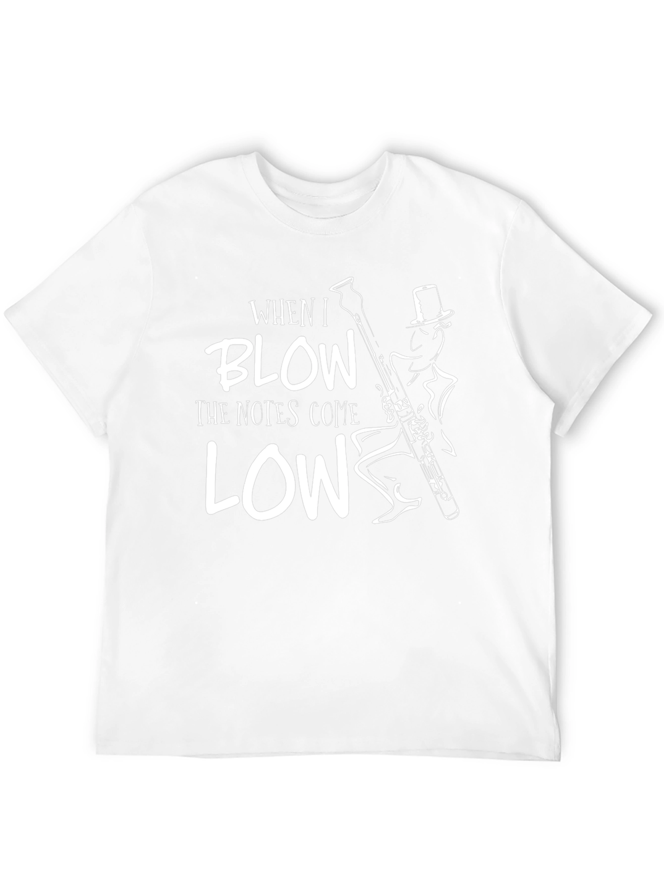 Funny Bassoon Player T-Shirt - When I Blow Notes