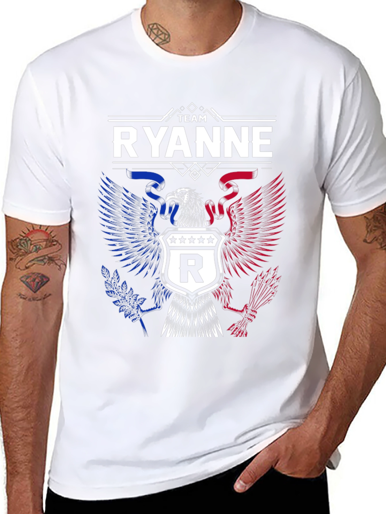 Team Ryanne Patriotic Eagle T-Shirt