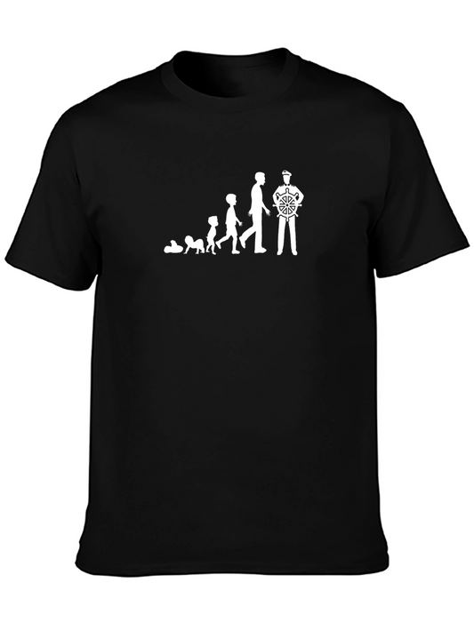 Evolution to Captain Black T-Shirt