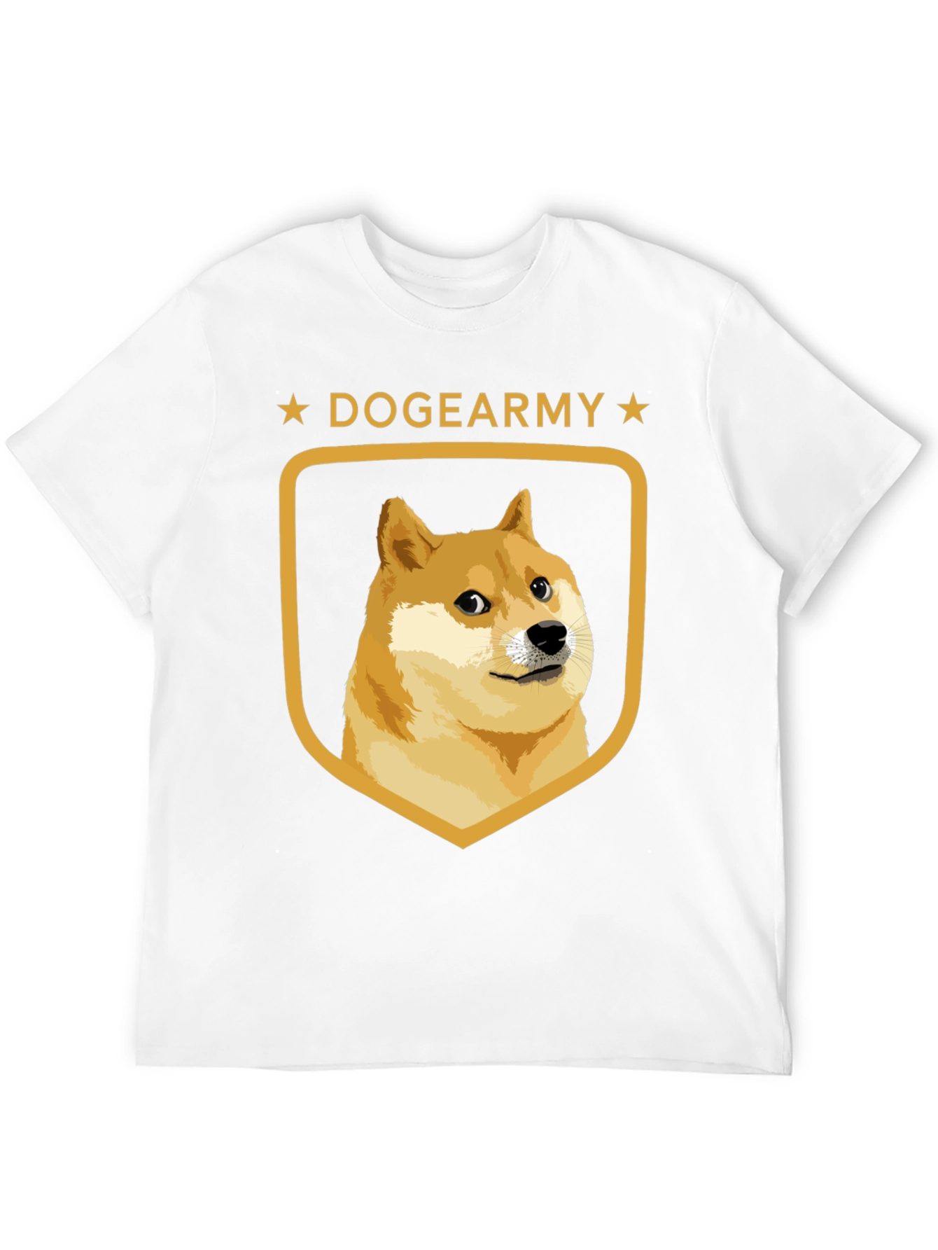 DogeArmy T-Shirt - Black Crew Neck Tee