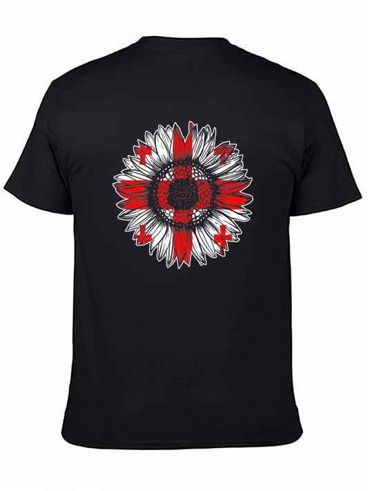 Sunflower Georgia Flag T-Shirt