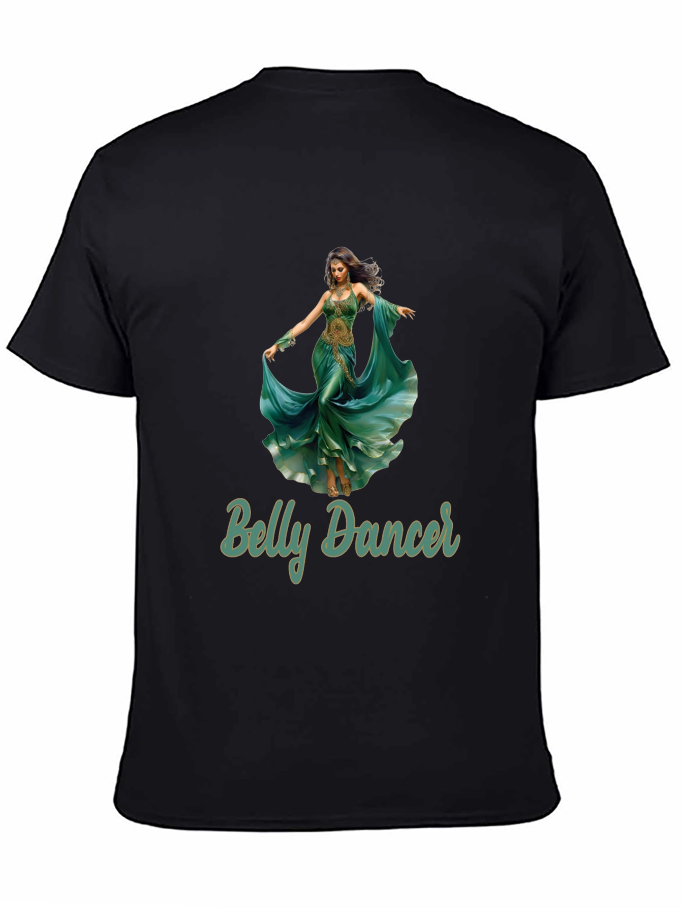Belly Dancer Graphic T-Shirt - Unique Design