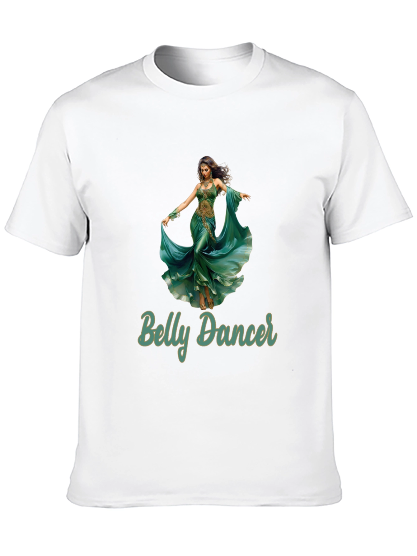 Belly Dancer Graphic T-Shirt - Unique Design