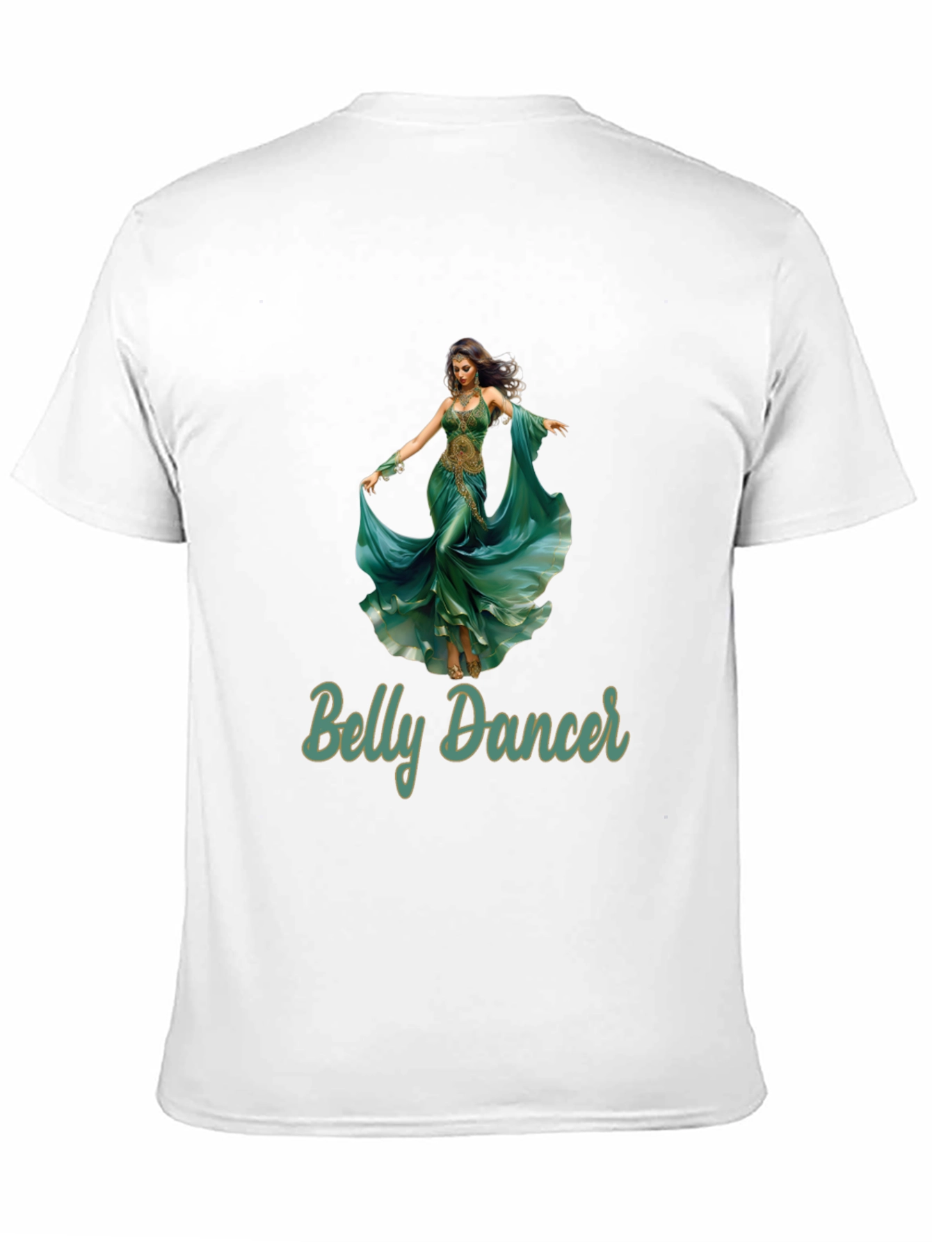 Belly Dancer Graphic T-Shirt - Unique Design