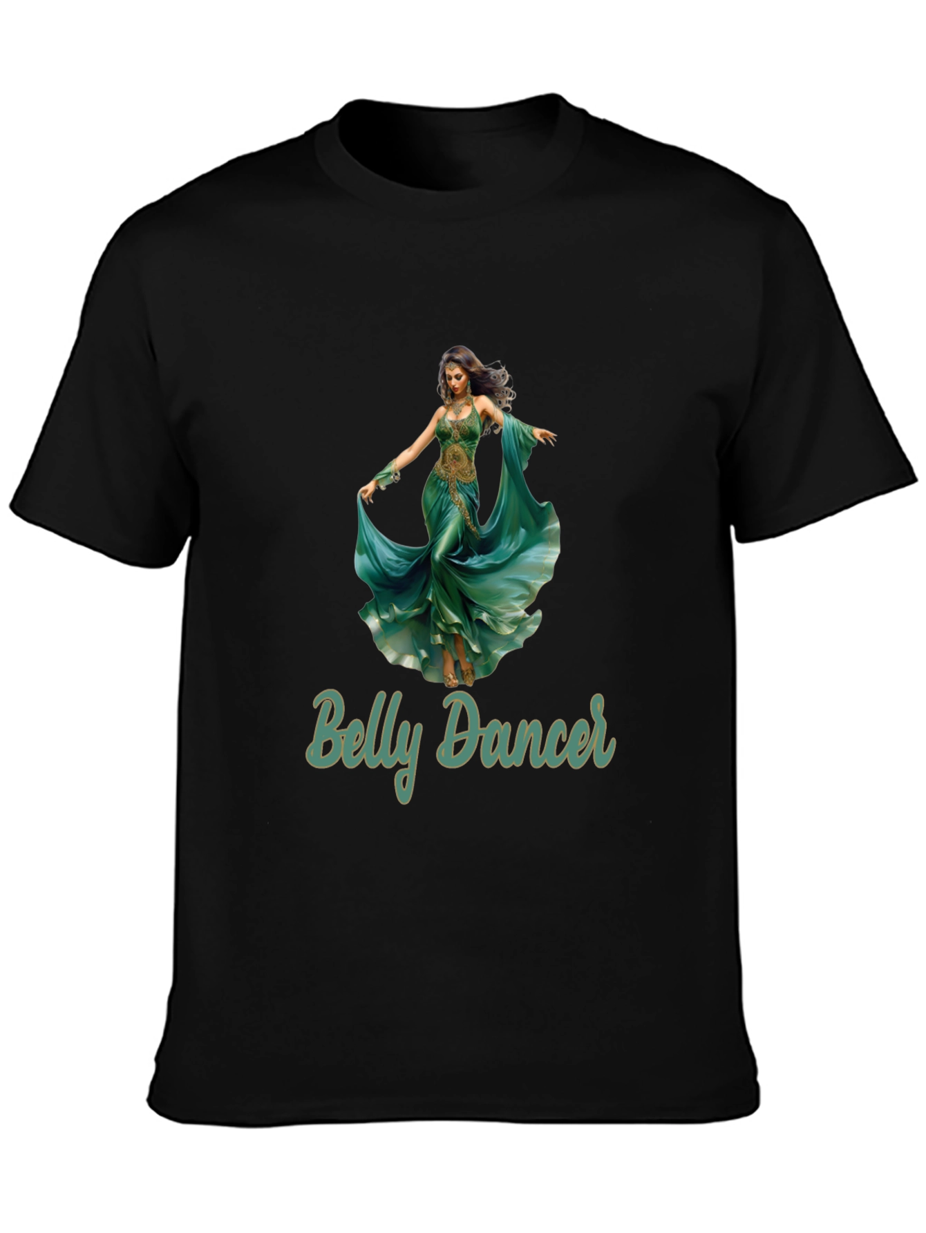 Belly Dancer Graphic T-Shirt - Unique Design