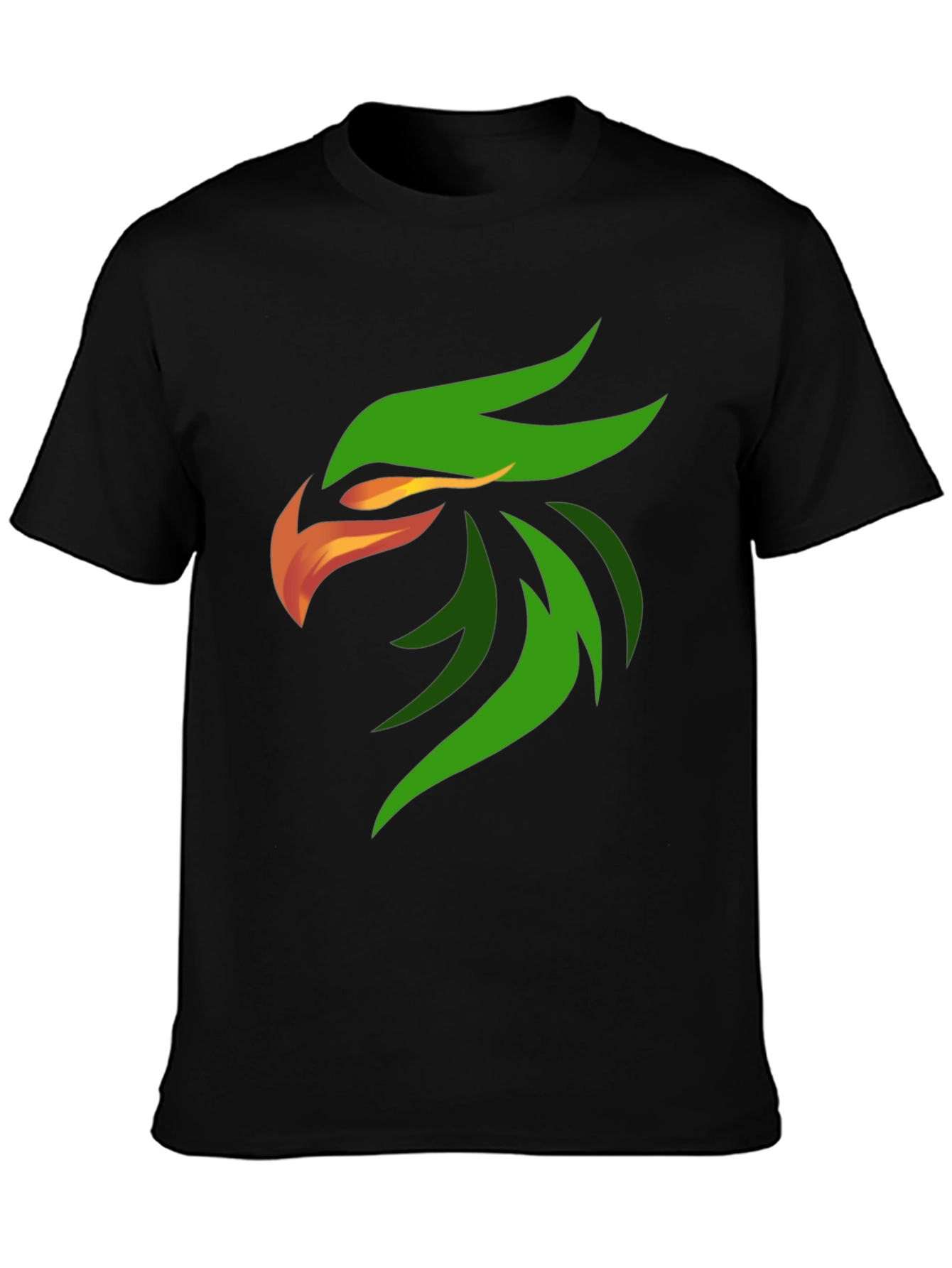 Bold Eagle Graphic Black T-Shirt
