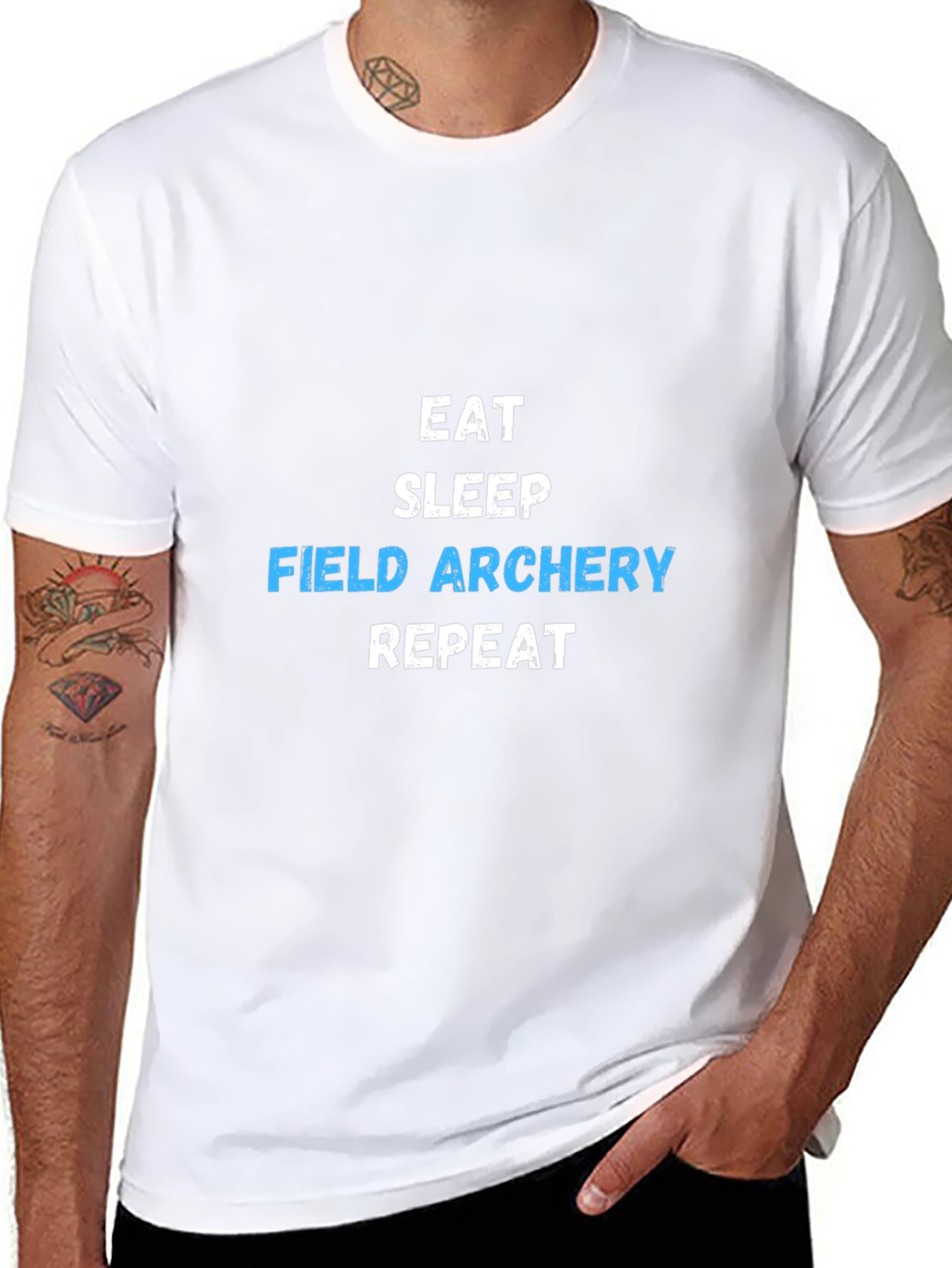 Eat Sleep Field Archery Repeat T-Shirt