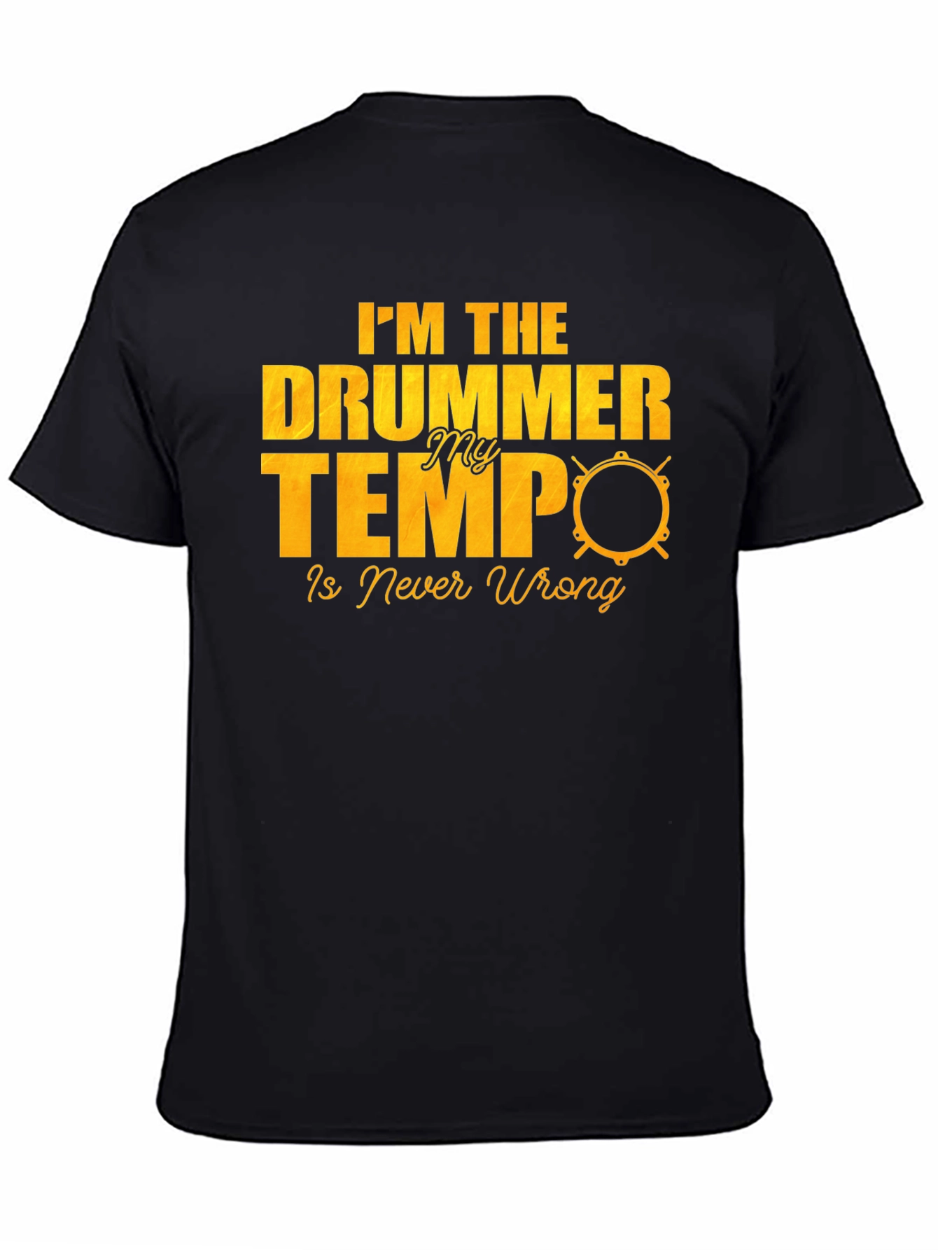 Drummer Tempo T-Shirt - Music Lover Tee