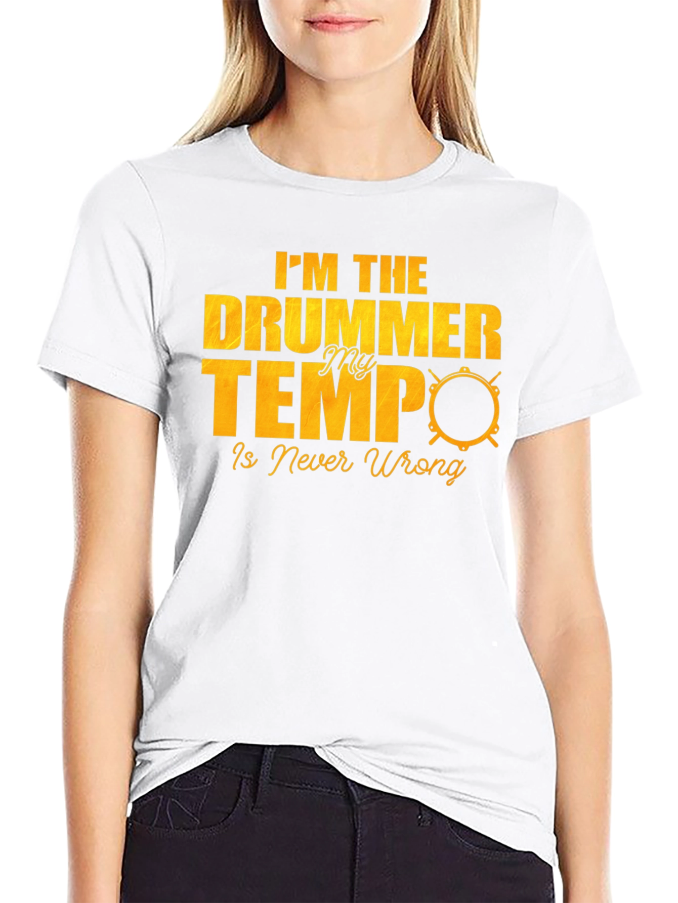 Drummer Tempo T-Shirt - Music Lover Tee