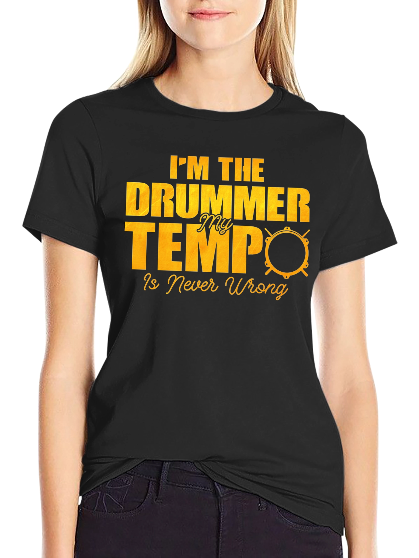 Drummer Tempo T-Shirt - Music Lover Tee