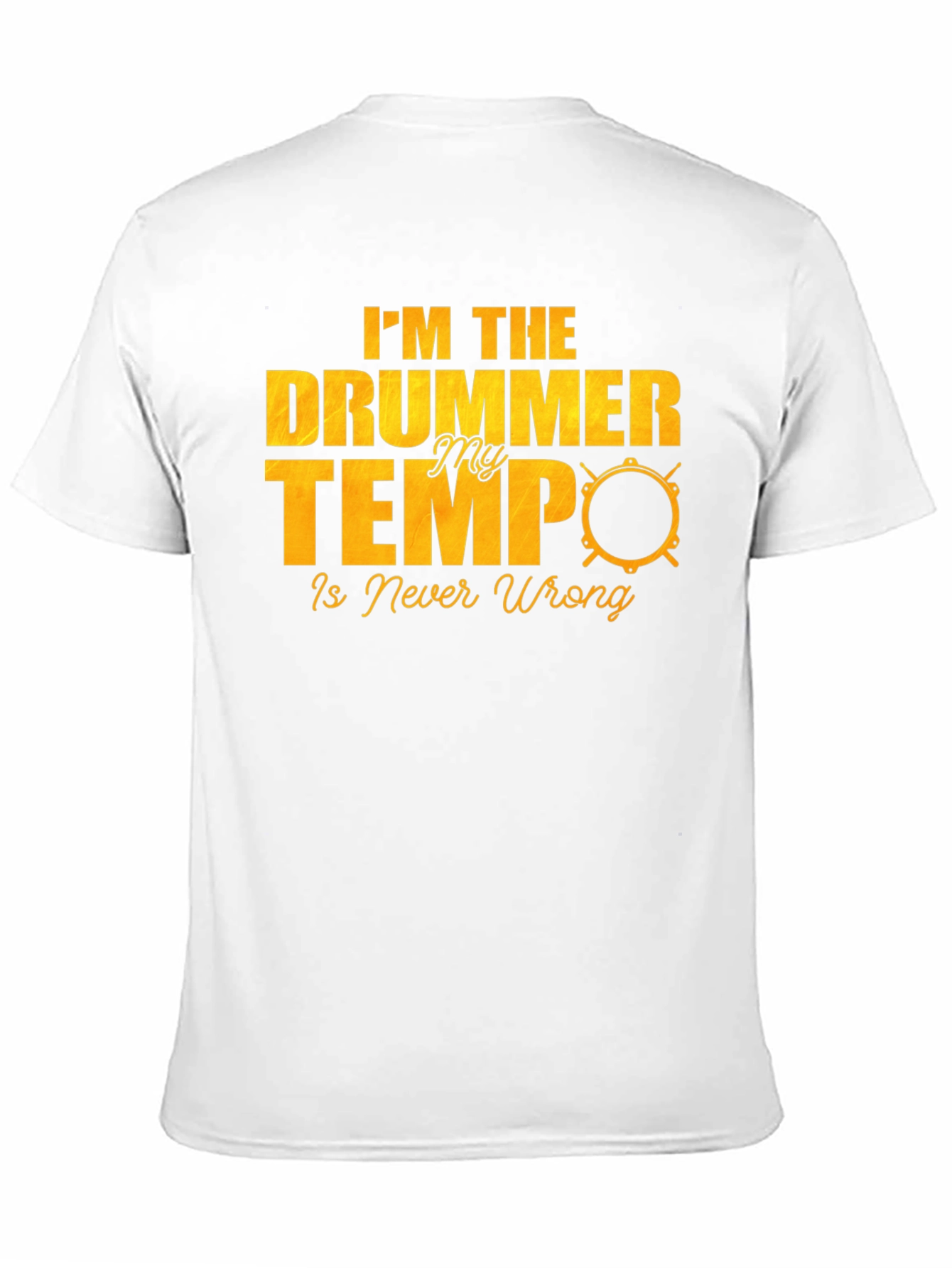 Drummer Tempo T-Shirt - Music Lover Tee
