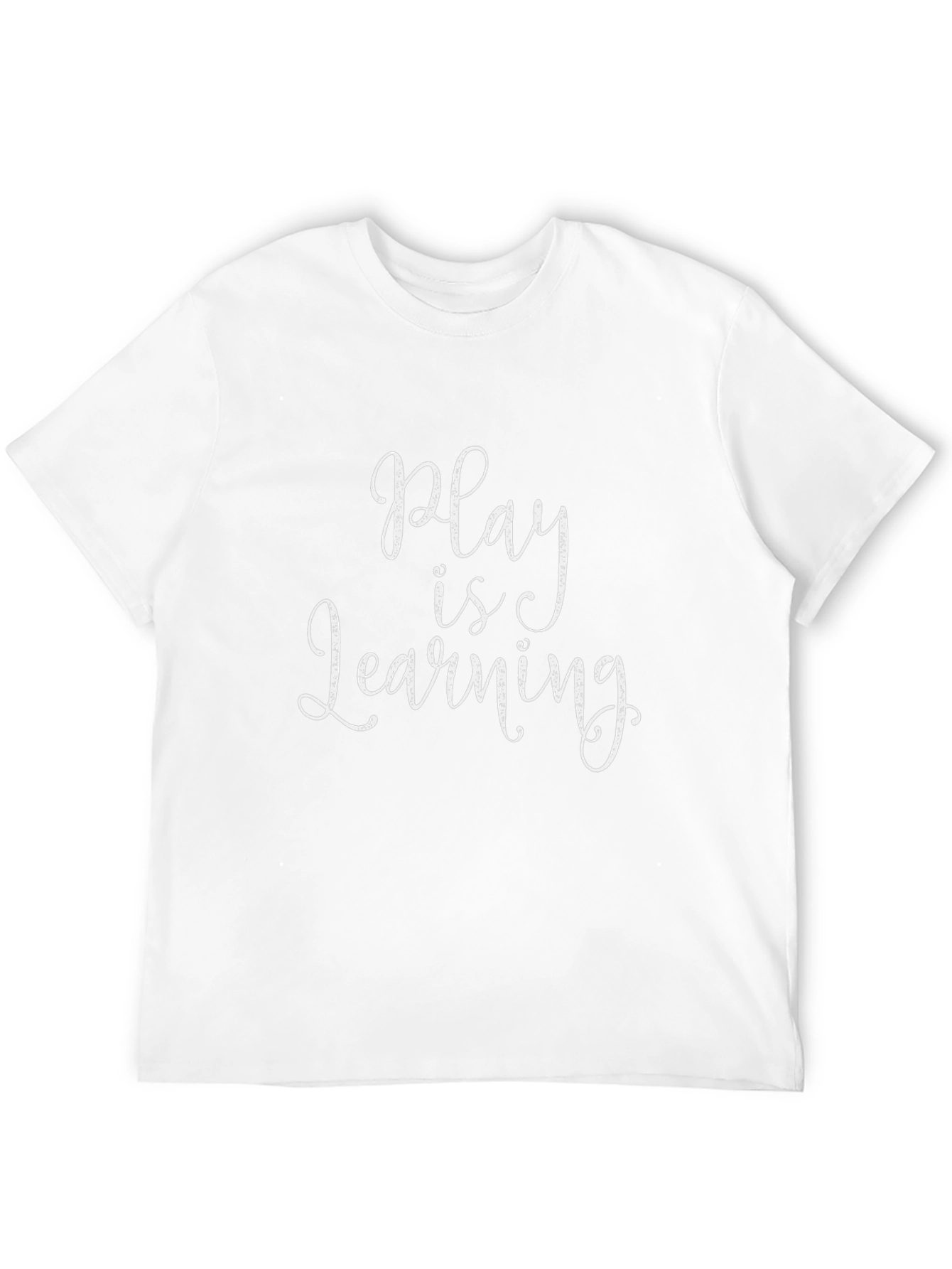 Play is Learning Black Graphic Tee