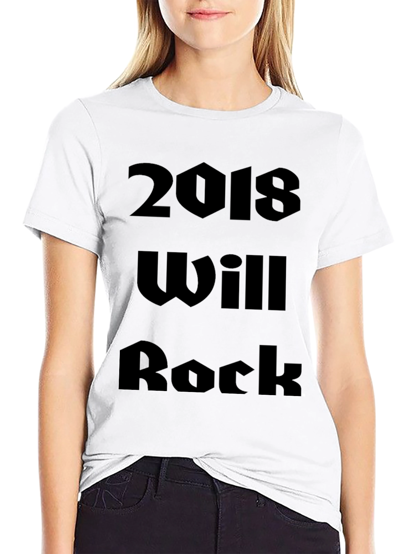 2018 Will Rock Graphic T-Shirt - Black