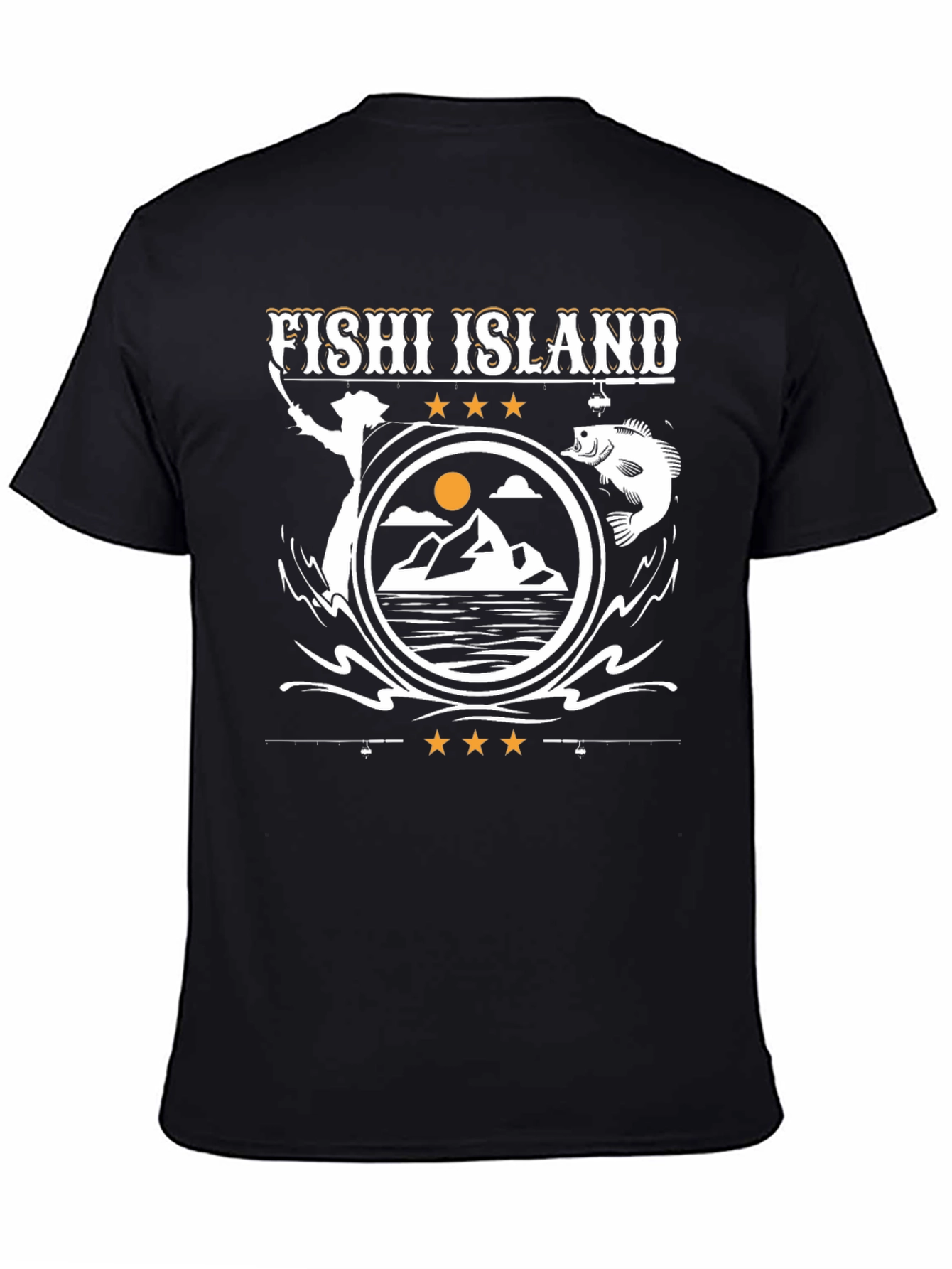 Fishing Island Graphic Tee