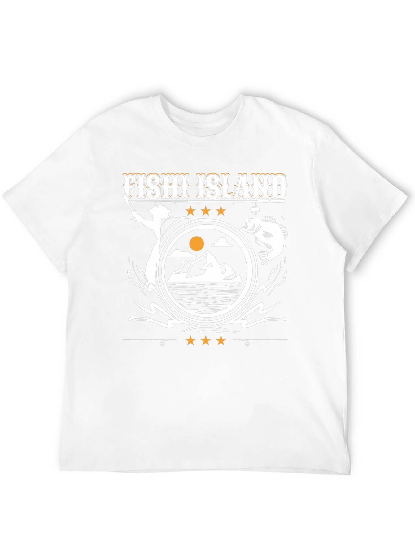 Fishing Island Graphic Tee