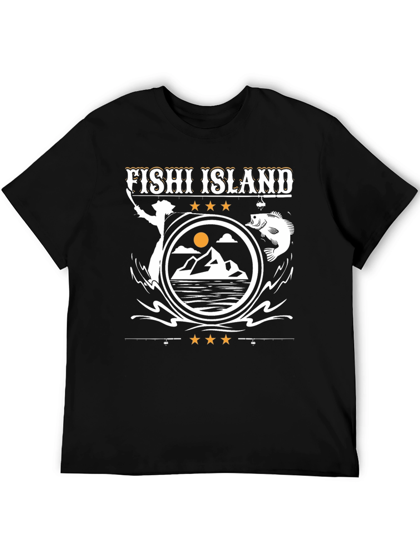 Fishing Island Graphic Tee