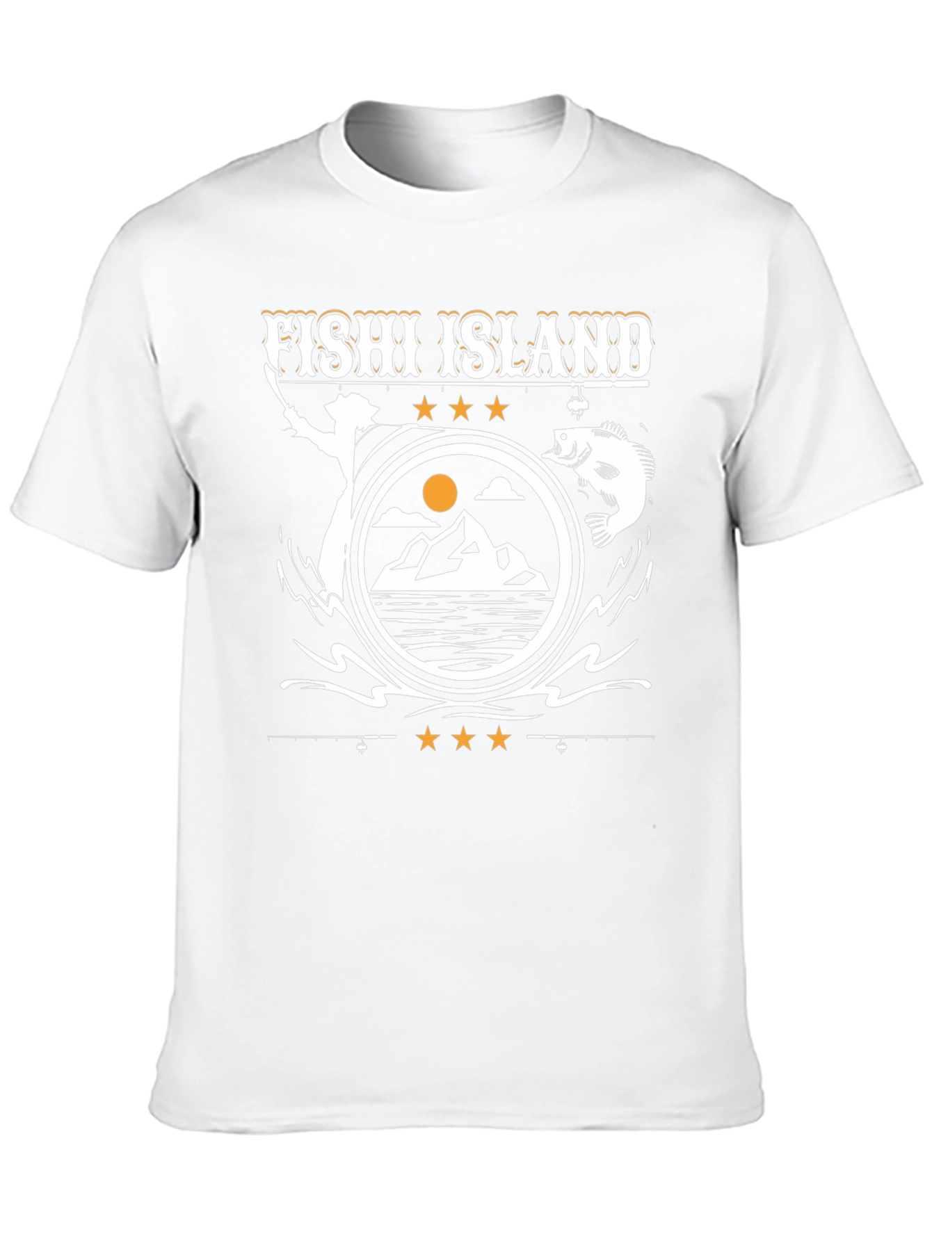 Fishing Island Graphic Tee