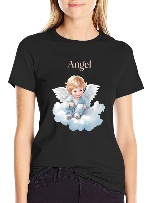 Angel Baby Graphic T-Shirt - Cute & Comfy Tee