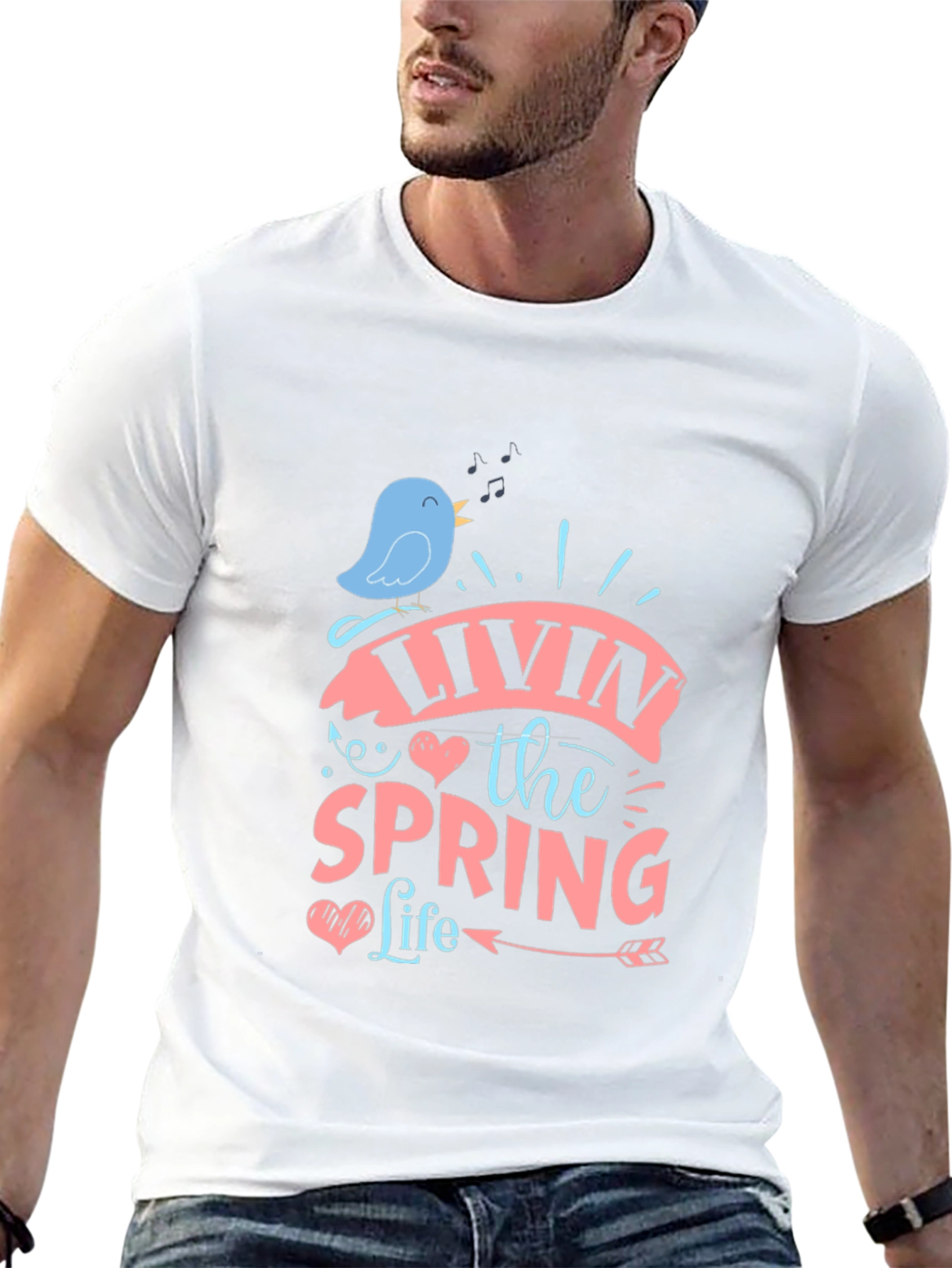 Livin The Spring Life Graphic Tee