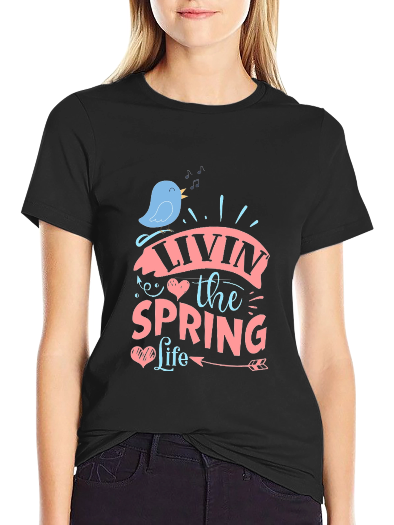 Livin The Spring Life Graphic Tee
