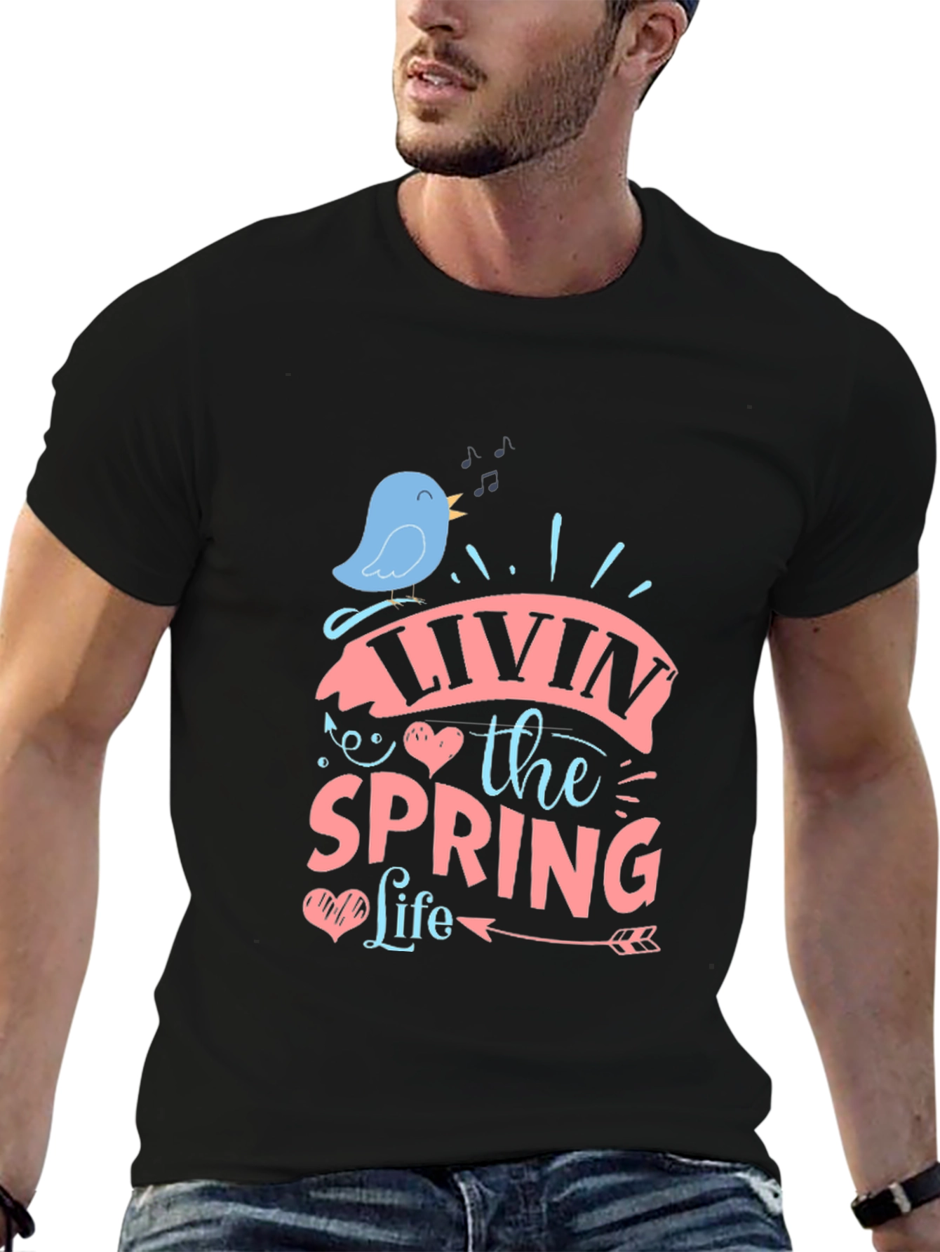 Livin The Spring Life Graphic Tee