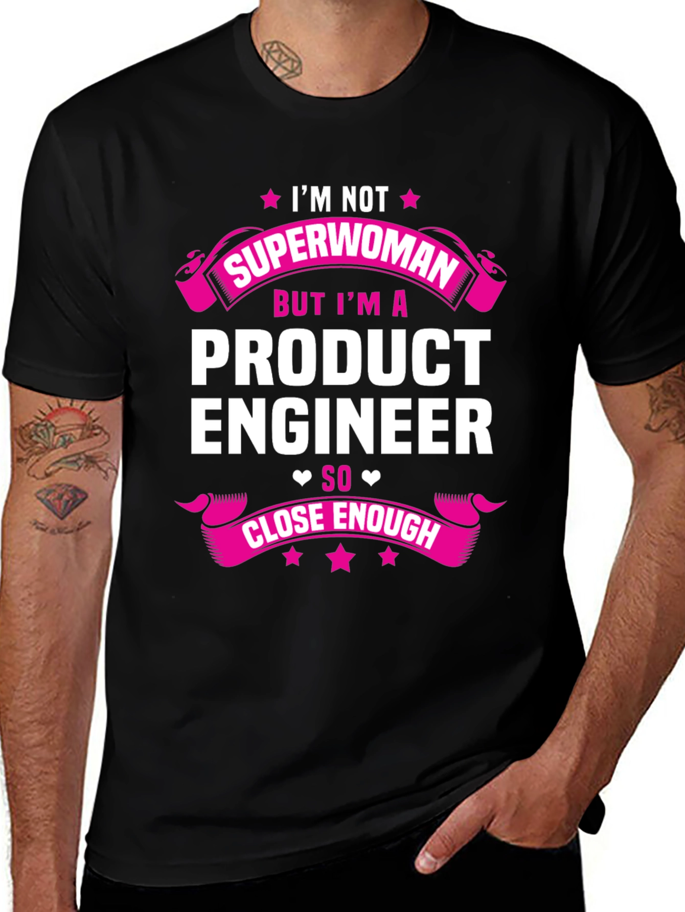 Product Engineer T-Shirt - Superwoman Funny Tee
