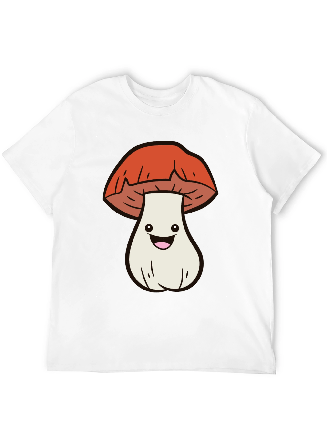 Cute Mushroom Graphic Tee - Fun & Stylish