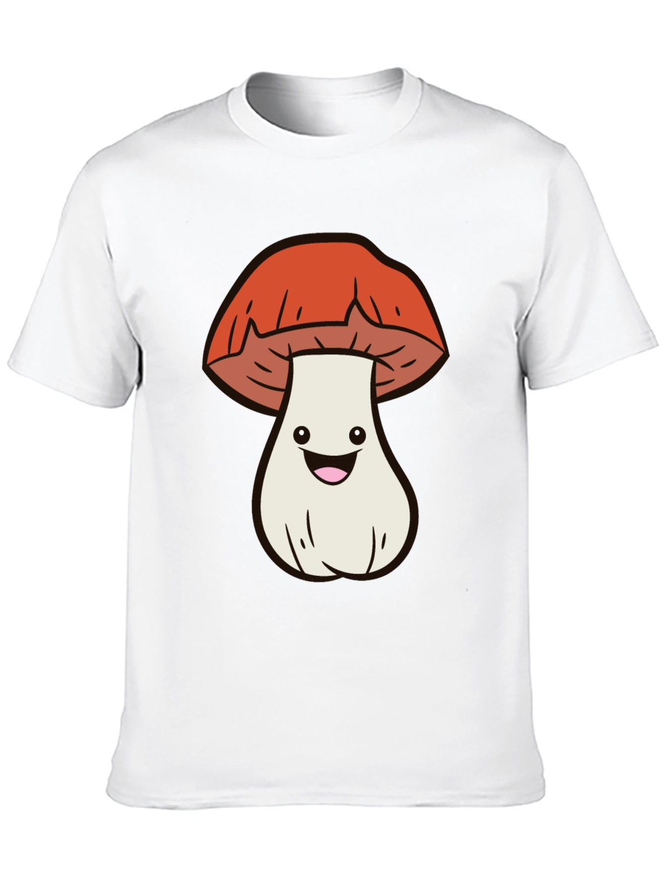 Cute Mushroom Graphic Tee - Fun & Stylish