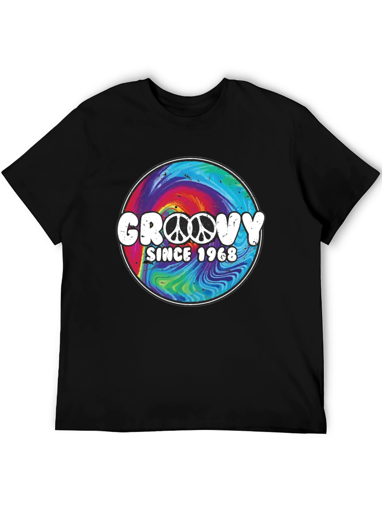 Groovy Since 1968 Tie Dye Graphic T-Shirt