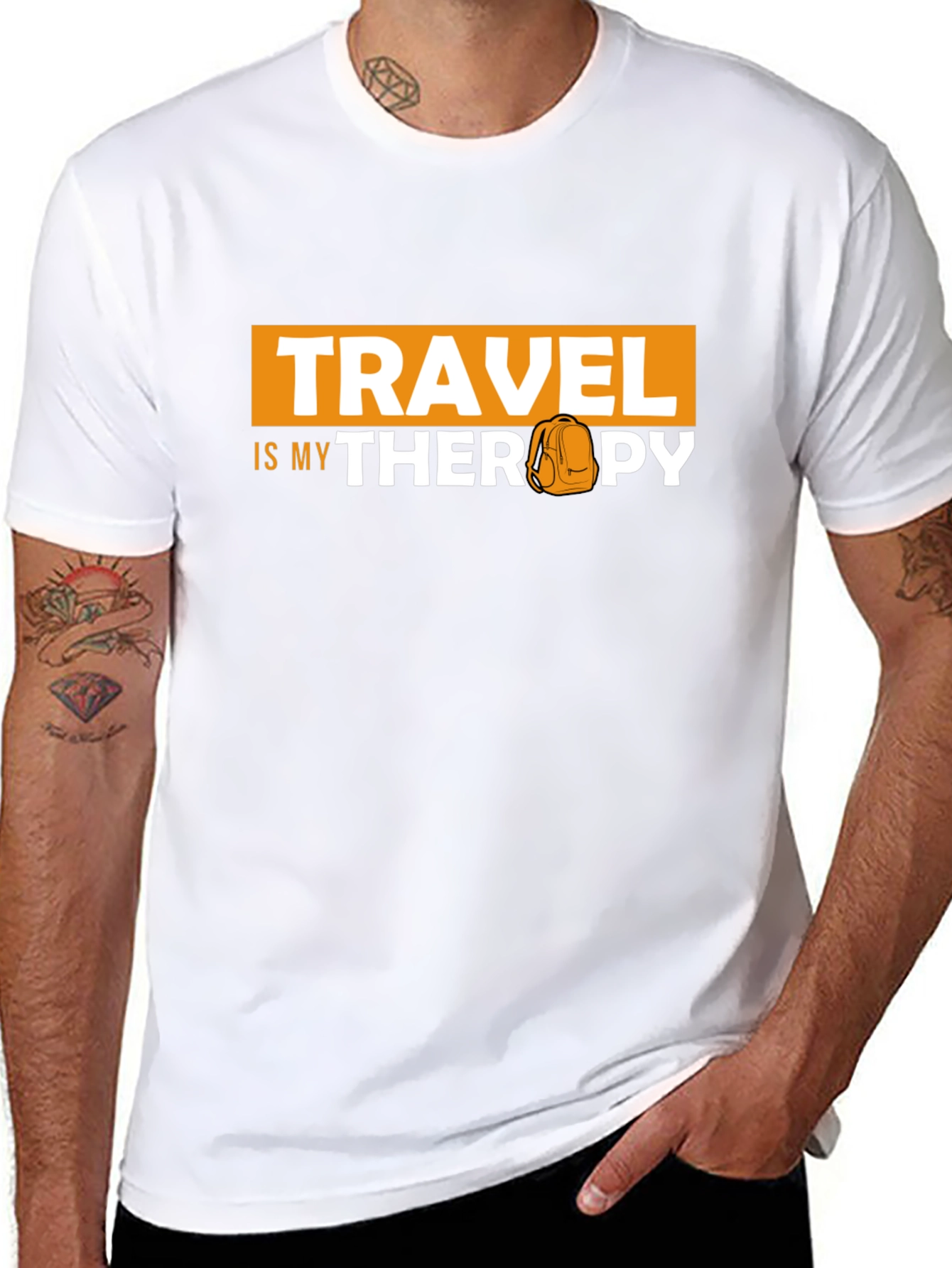 Travel is My Therapy T-Shirt