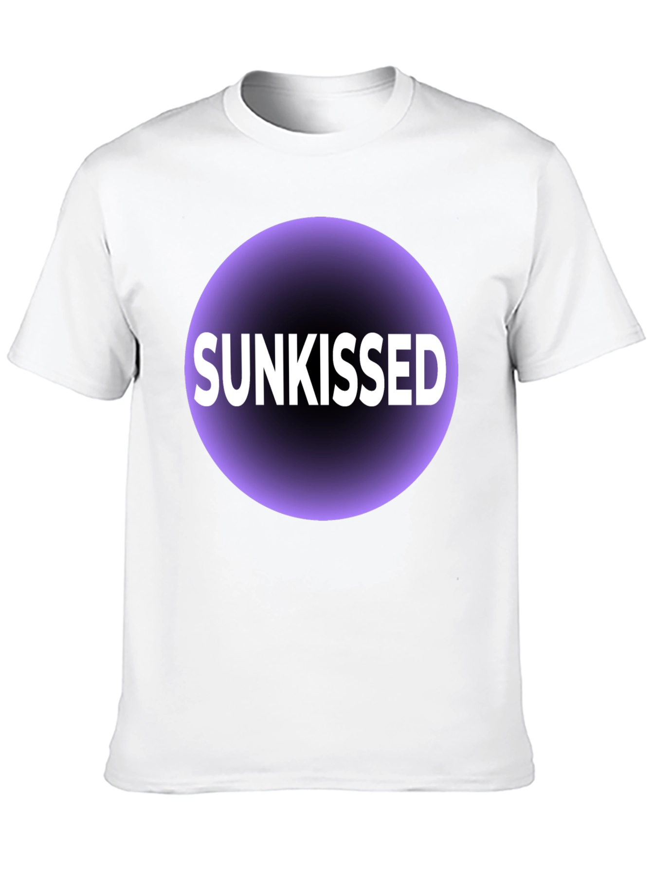 Sunkissed Graphic T-Shirt - Black Cotton Tee