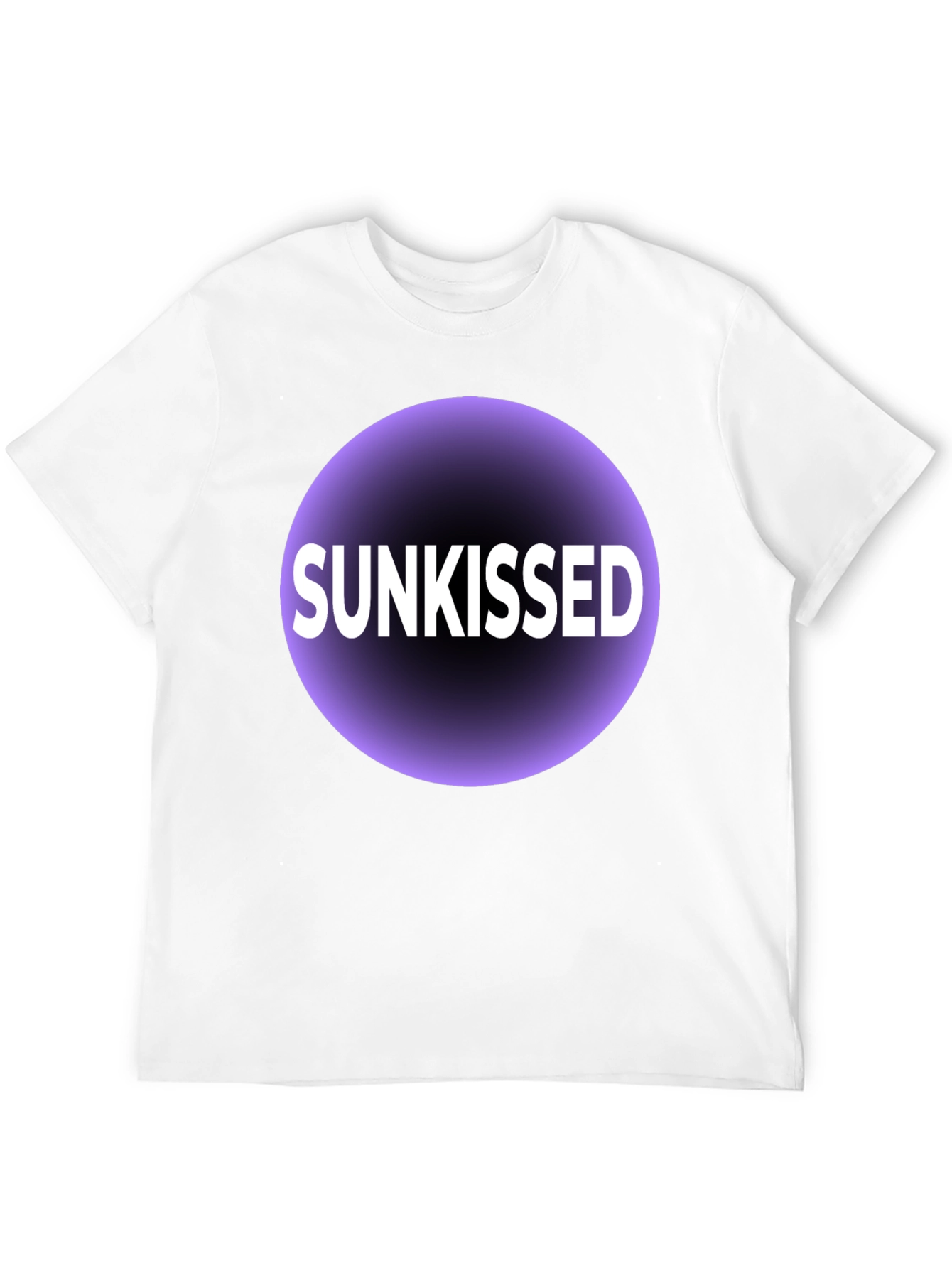 Sunkissed Graphic T-Shirt - Black Cotton Tee