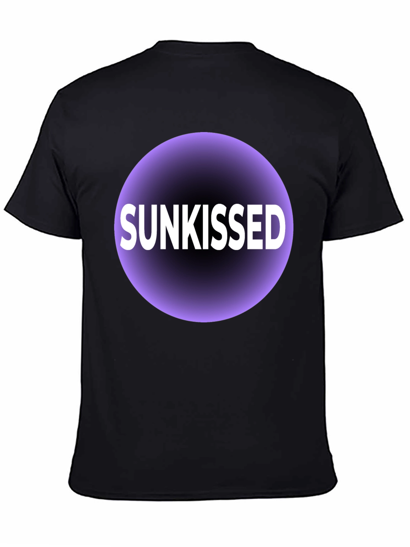 Sunkissed Graphic T-Shirt - Black Cotton Tee