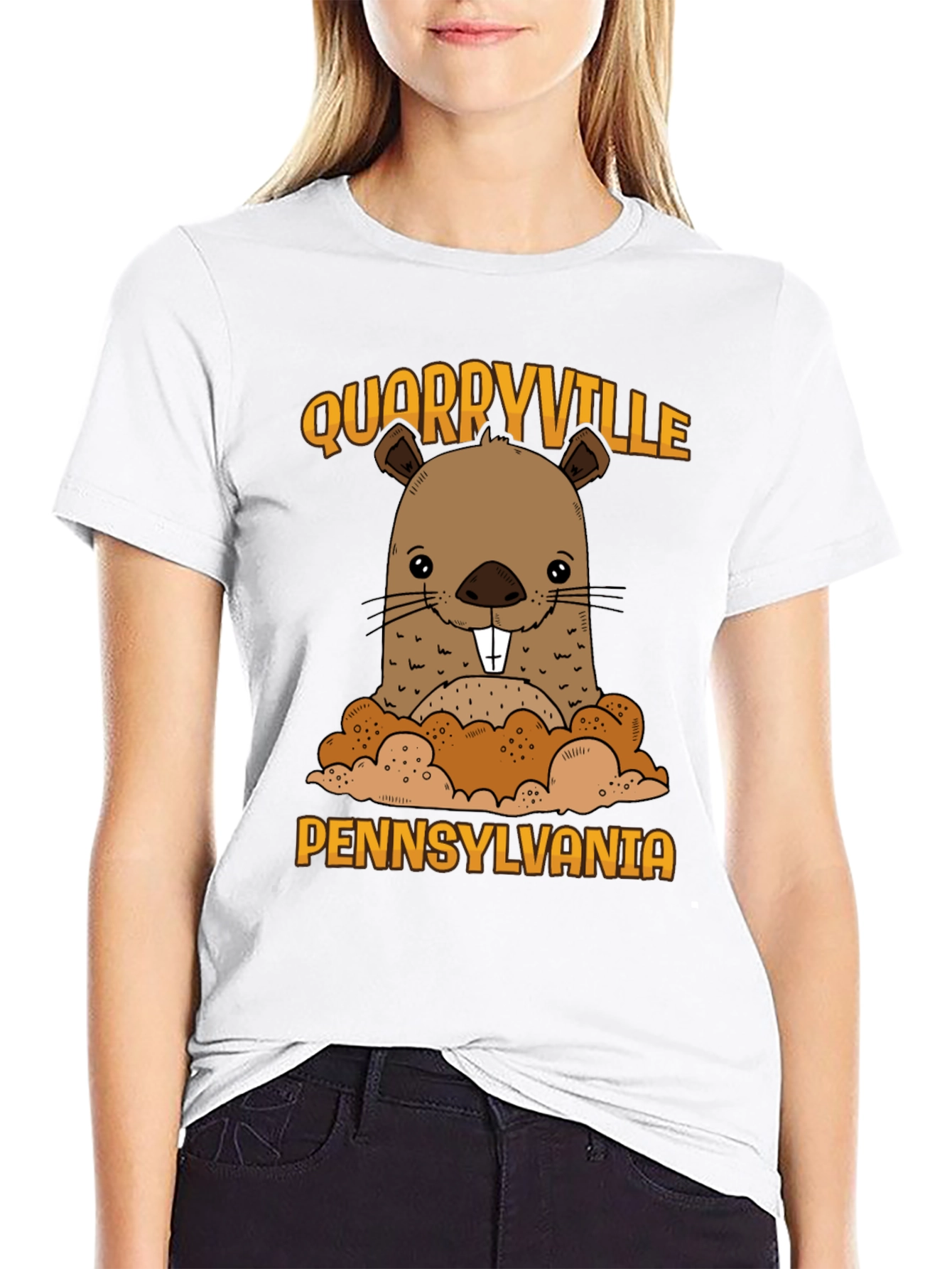 Quarryville Pennsylvania Groundhog T-Shirt