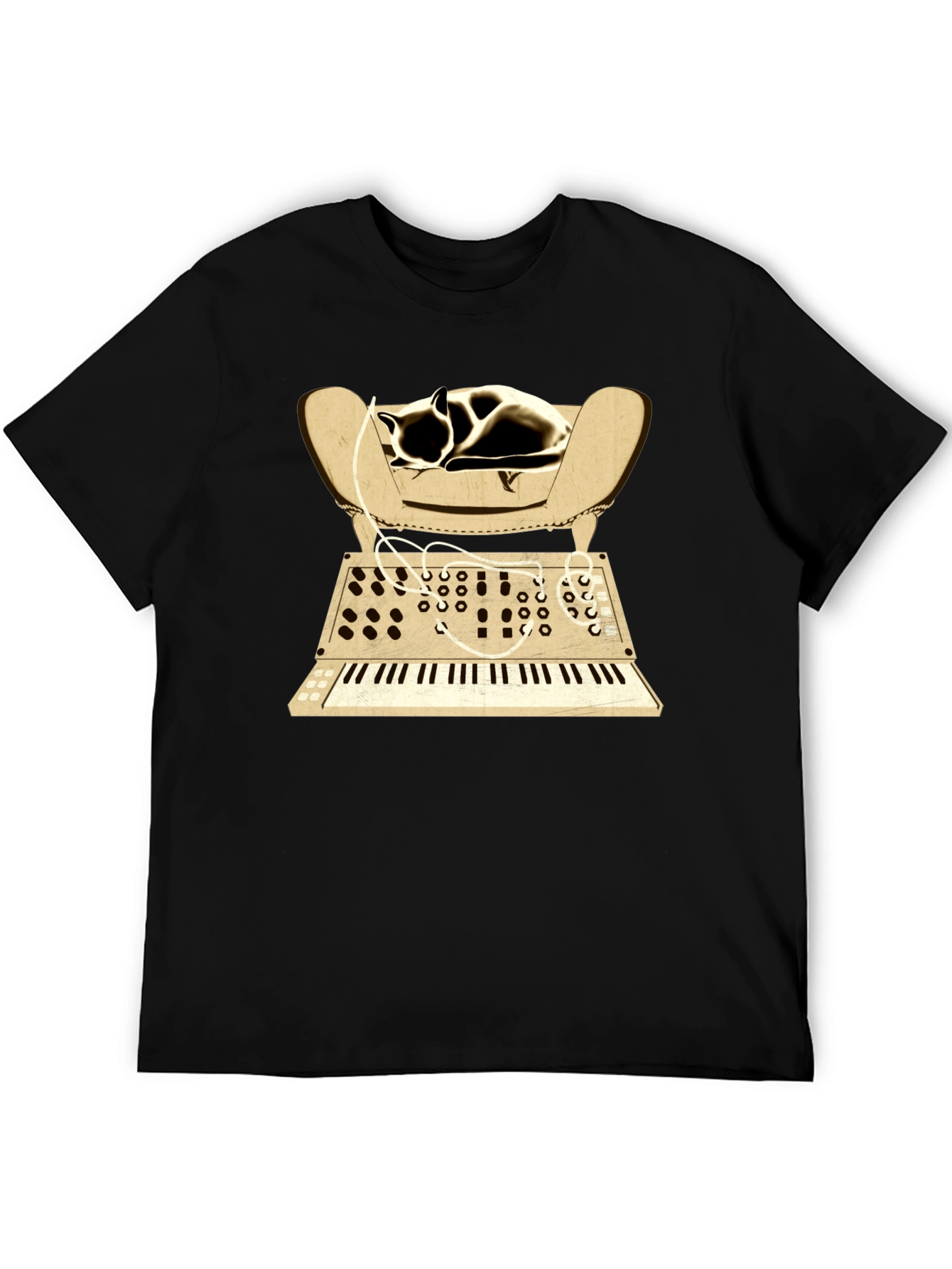 Synth Cat Napping T-Shirt