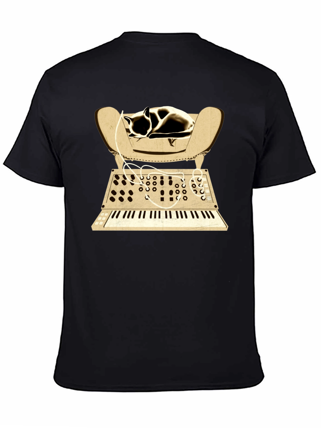 Synth Cat Napping T-Shirt