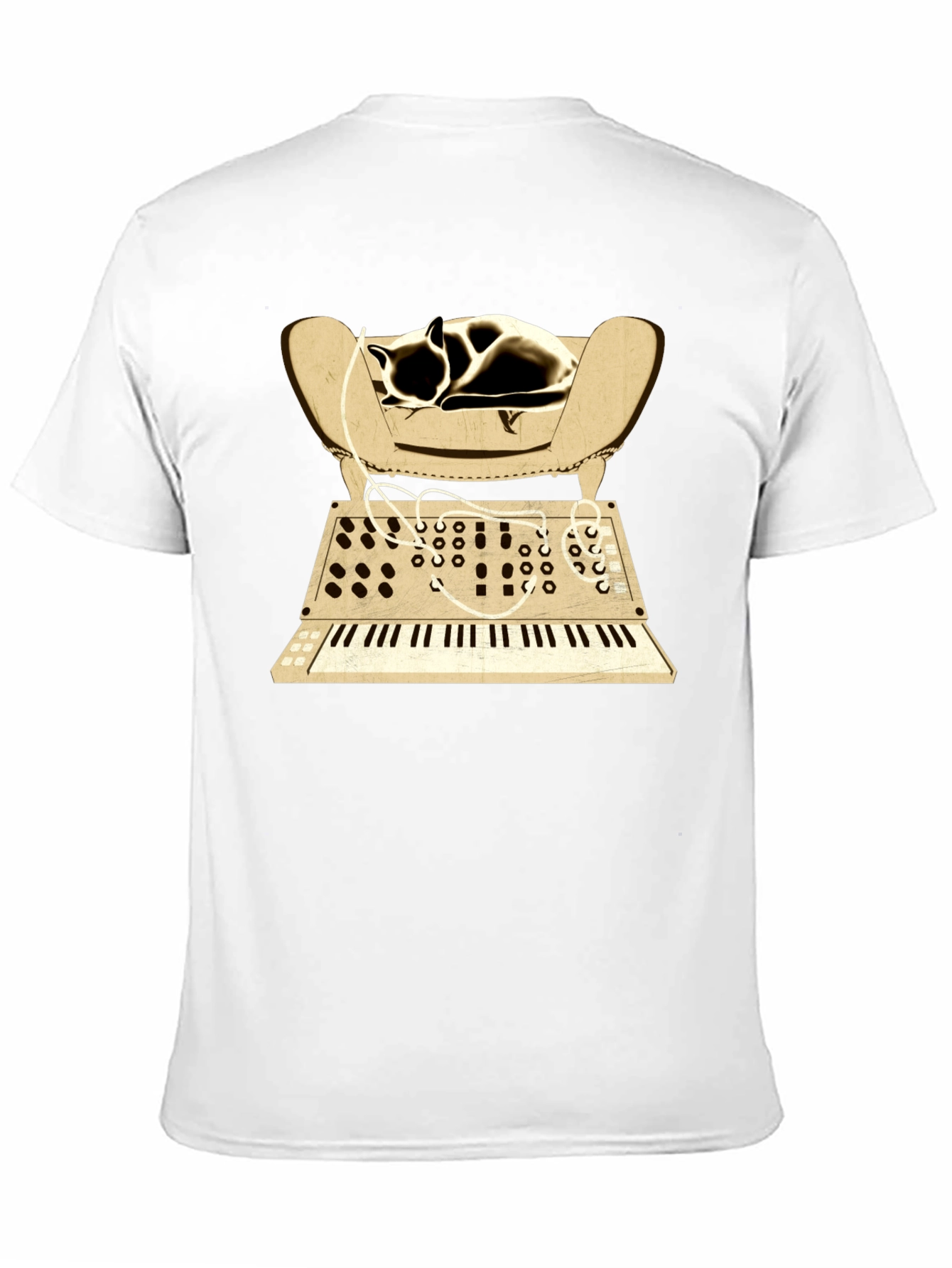 Synth Cat Napping T-Shirt