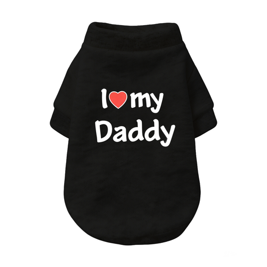 Classic I Love My Daddy Pet Daily Sweater