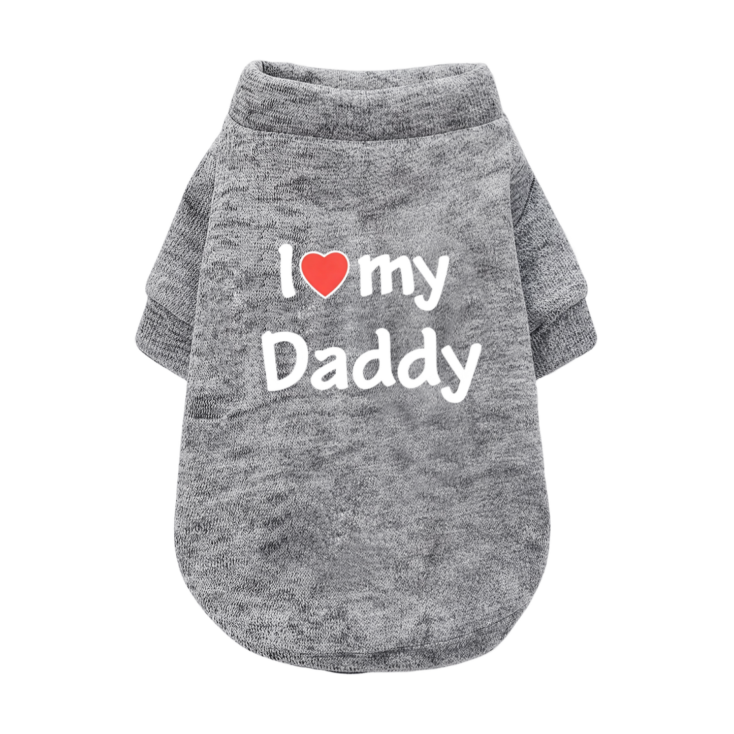 Classic I Love My Daddy Pet Daily Sweater